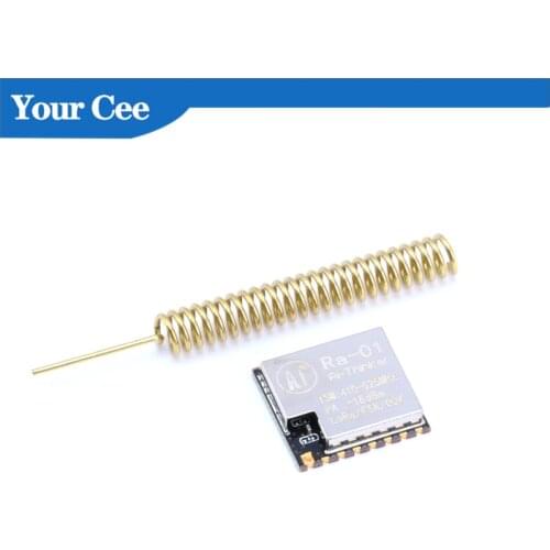 SX1278 Ra-01 Wireless Module LORA Spread Spectrum Wireless 433Mhz Serial Port UART Interface Ra01 Transmittance Module