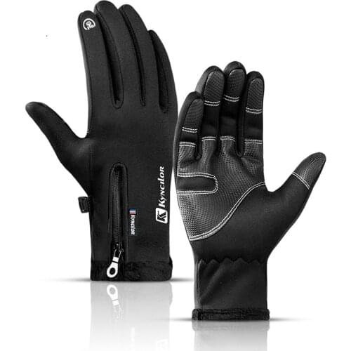 Autumn Winter Hot Sale Mens Sports Warm Gloves Windproof And Waterproof Ski Mountaineering Outdoor Sports Gloves Dropshipping