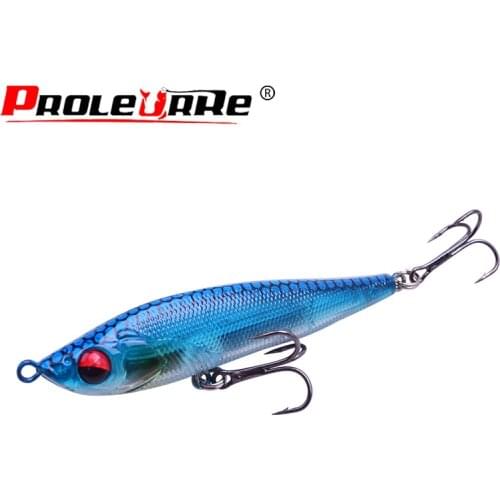 1PCS Pencil Sinking Fishing Lure Weights 10g 70mm Bass Accessories Artificial Lures Hard Bait Saltwater Trolling Fishing Tackle