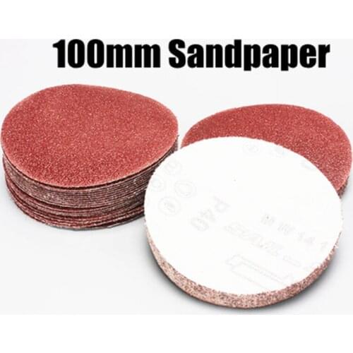 20pcs 100mm Sander Disc Sanding Polishing Paper Sandpaper Disc #20 - #2000 Abrasive Tools for Sander Grits