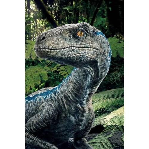 Div 5D Jurassic World Dinosaur Full Square Round Diamond Painting cross stitch kits art High Quality Animal 3D paint by diamonds