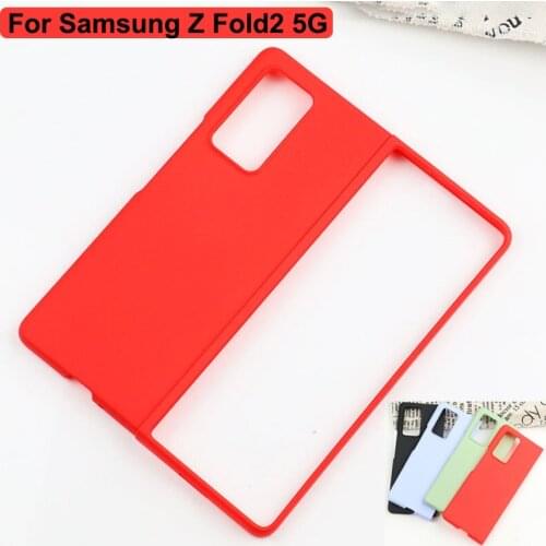 For Samsung galaxy Z fold 2 5G case For Galaxy Fold 2 5G Cover PC Hard Ultra-thin Flip shell for galaxy Z fold2 5G case coque
