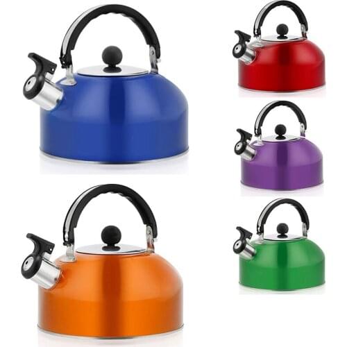 Home Whistling Kettle For Gas Stove 3L Stainless Steel Whistle Tea Kettle Water Bottle
