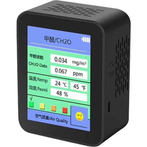 Formaldehyde Self-test Convenient Detector Accurate Profession Air Quality Temperature Humidity Indicator Formaldehyde Detectors