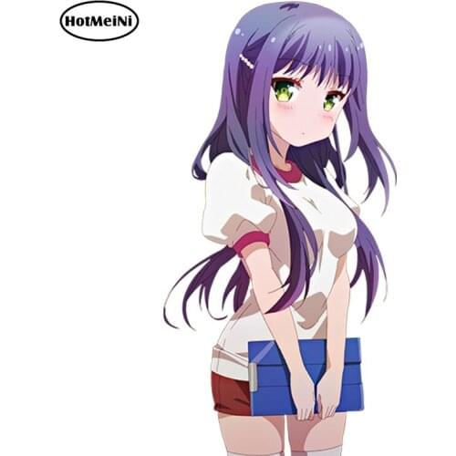 HotMeiNi 13cm x 6.7cm Car Stickers Anne Happy - Hibarigaoka Ruri Anime Car Styling Cartoon Waterproof Body Decals Door Decor