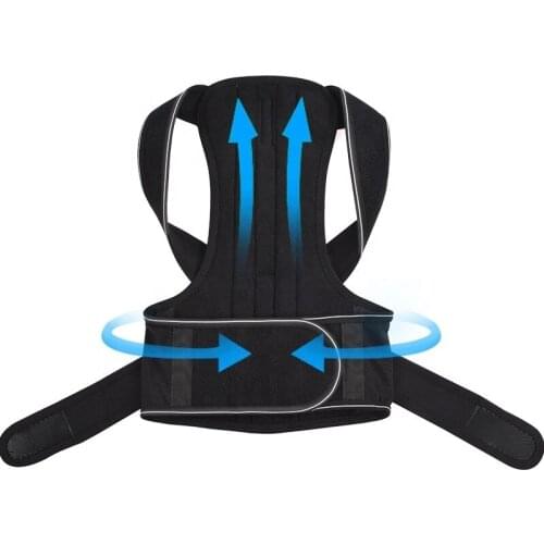 Posture Corrector Adjustable To All Body Sizes Adult Kyphosis Correction Belt Breathable Sports Safety Straight Corrector