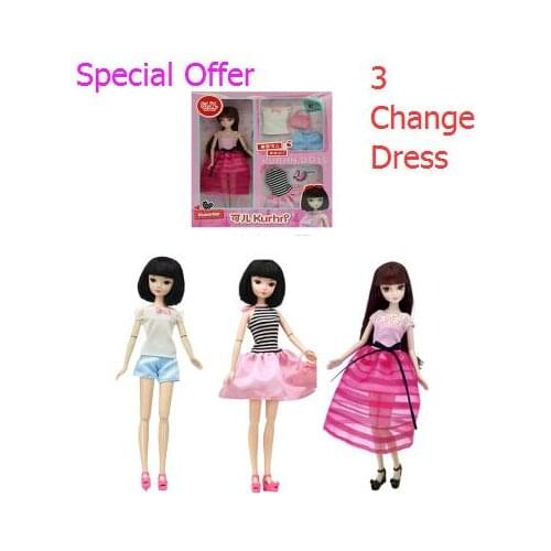 Special Offer Original Kurhn Dolls For Girls Change Dress Suit Girls Toys Children Birthday Gift Hobby Collection #3075-76