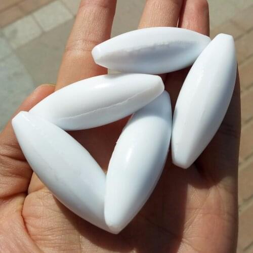 A17x50mm Big Size PTFE Magnetic Stirrer Mixer Stir Bars Stirring Bars PTFE Stir Rod Spinbar, Pack of 5pcs