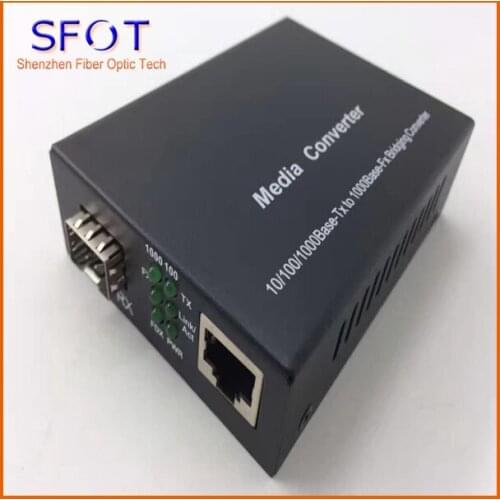 1G1E-F Series Media Converter, 10/100/1000Mbps adaptive gigabit Ethernet Media Converter