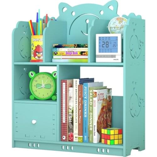 Desk Bookshelf, Small Creative Desk, Shelf, Bookcase, Student, Simple Computer Desktop Bookshelf