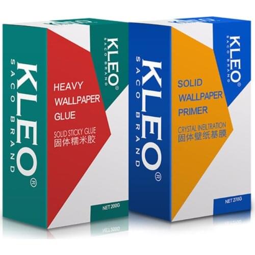 Wallpaper essential tools, environmentally friendly adhesive, solid base film + solid glutinous rice glue