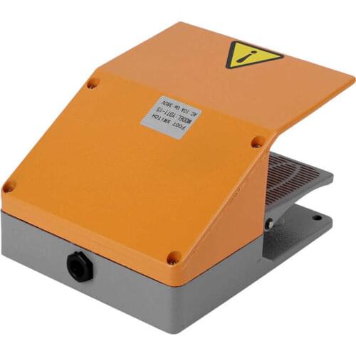 Foot Pedal Switch Dual for Electrical Machine Power Supply Clip Kit YDT1-15 380VAC 15A Electrical Switches