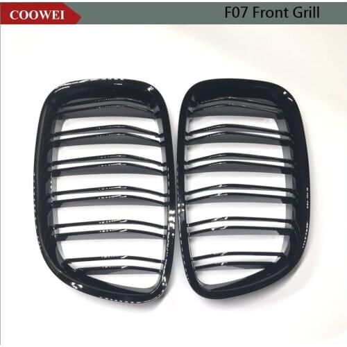 For BMW F07 GT Front Bumper Kidney Grille Mesh 5 Series GT 530d 535i 550i Fastback Grill