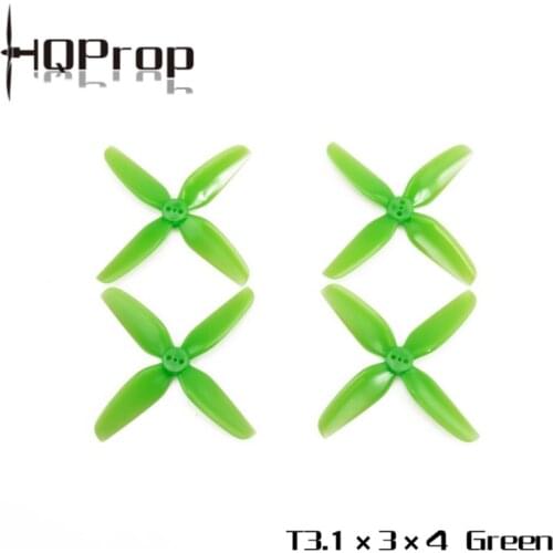 HQPROP T3.1X3X4 3130 4-Blade PC Propeller for RC FPV Racing Freestyle 3inch Cinewhoop Ducted Drones DIY Parts