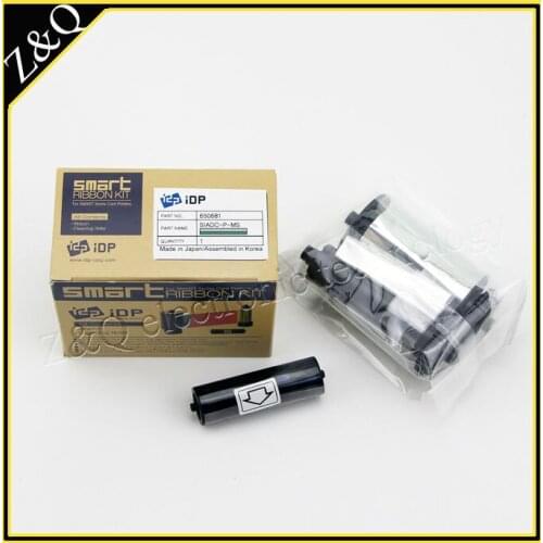 IDP Smart 650681 SIADC-P-MS silver ribbon for use with smart card printer 50D,50S,30S,50L-1200 prints
