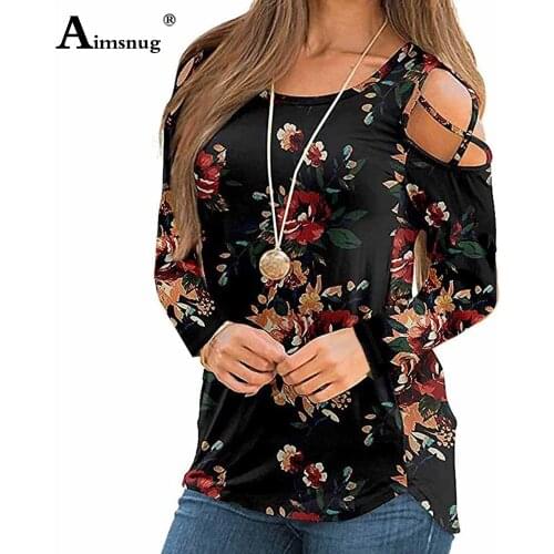 Plus Size Ladies Elegant Fashion Shirt Hollow Out Sleeve Womens Top Bohemian 2021 Autumn Model Flower Print Tee Femme Clothing