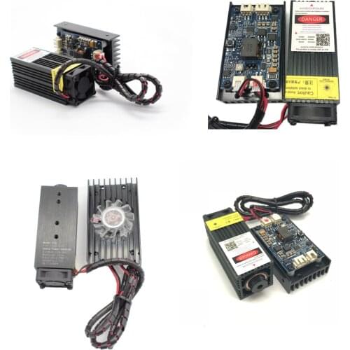 12v-24v Foot Power 5500mw Laser Module 5.5w High Power 445nm Blue Light Engraving Machine Accessories Ttl