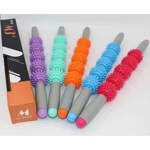 2021 Leg Massage Roller Fascia Muscle Roller Cellulite Massager Trigger Point Massage Rollers for Arm Leg Neck Muscle Tissue