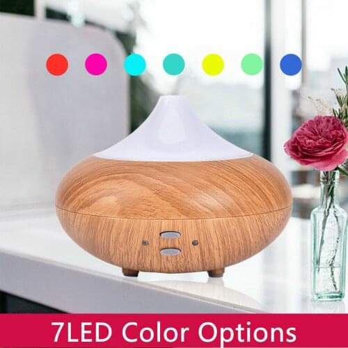 210ml Ultrasonic Aromatherapy Humidifier Led Essential Oil Diffuser Air Purifier Home Mist Maker Aroma Diffuser 7led Color Light