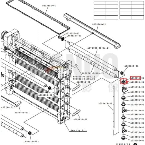 2pcs/lot) /A050695 A050695-01 Noritsu Bevel Gear O14T for QSS 26/29/30/31/32/33 Digital Minilabs