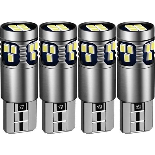 4x T10 W5W LED Auto Reading Lamp for Lada Vesta Niva Kalina Priora Granta Largus Vaz Samara 2110 Interior Led Lights for Cars