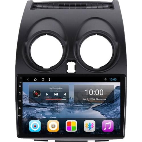 RoverOne Car Multimedia System For Nissan Qashqai 2008 - 2014 Android 10 Quad Core Radio GPS Navigation Media Player PhoneLink