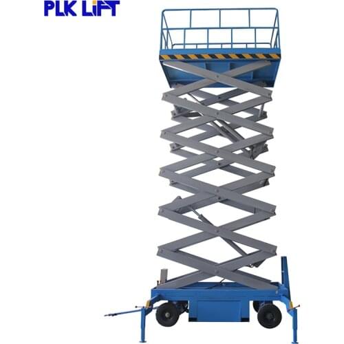 CE Approved Electric Scissor Lift Heavy Duty with 1000KG 2000KG Capacity