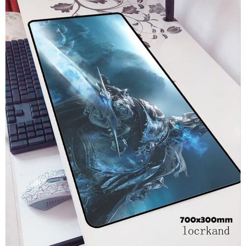Lich King mouse pad wrist rest 80x30cm pad to mouse Popular computer mousepad gaming mousepad gamer to laptop thick mouse mats