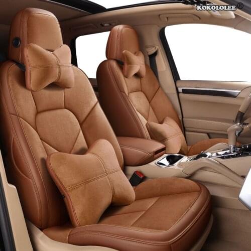 Kokololee Custom Leather car seat cover For AUDI A4 A3 A6 Q3 Q5 Q7 A1 A5 A7 A8 TT R8 Automobiles Seat Covers cars seat protector