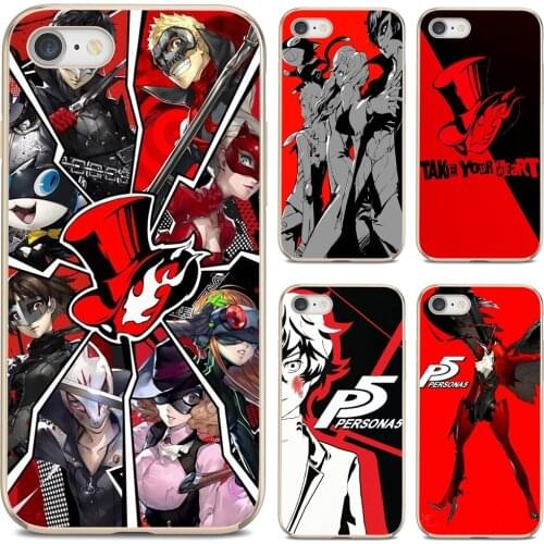 Soft Case anime Persona 5 For Huawei P30 P40 P20 P7 P8 P9 P10 Lite Plus Pro 2015 2016 2017 Mini