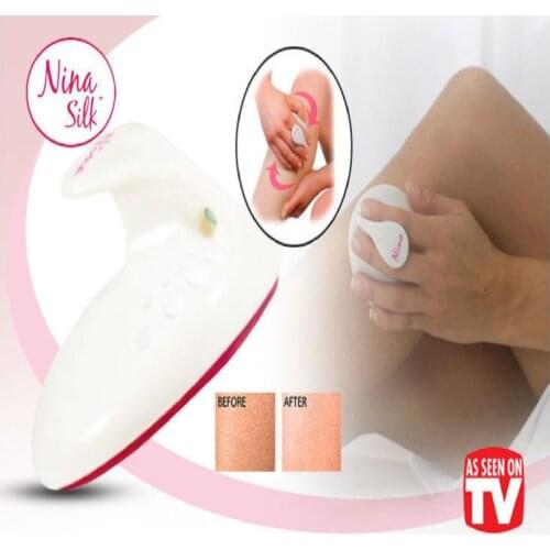 New Arrival Nina Silk Leg Hair Removal Painless Smooth Legs Skin Pad Hair Shaving Removal Set Drop Shipping