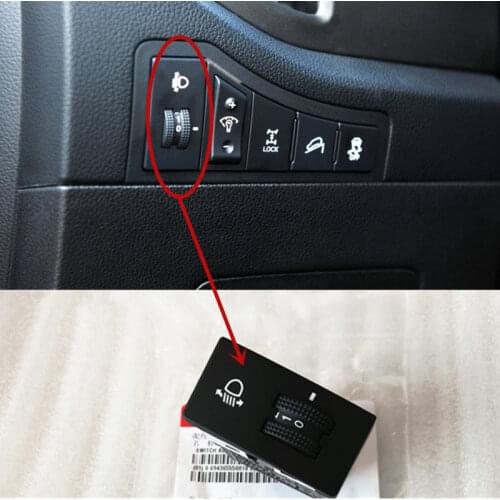 Genuine Front headlight height adjustment switch knob for kia Sportage 2011 2012 2013 2014 2015 93370 3W000 933703W000