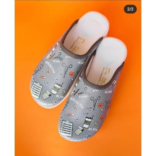 Lady Swagger Based Handmade Orthopedic Sabo Slippers Models Doctor Nurse Hospital & Nursing Leather Clogs & Womens Clogs