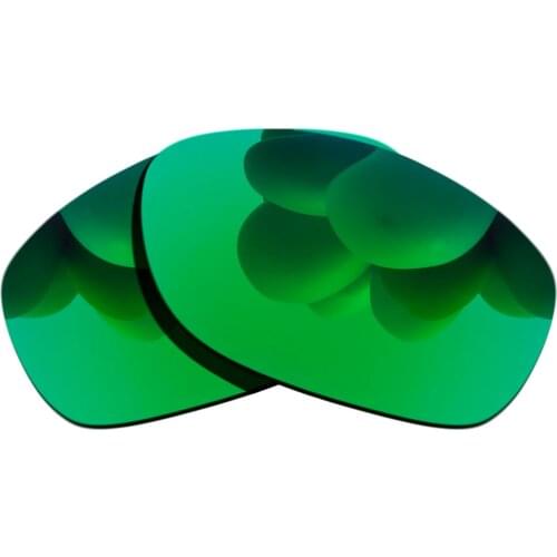 Polarized Sunglasses Replacement Lenses for-Pit Bull Frame - Green