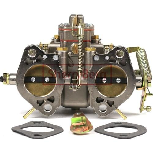 SherryBerg Chrome Carburetor Carb Weber Dellorto for PORSCHE 356/912 40 PII-4 SOLEX 40P11 1960-63 Super 90 & 356SC 63-65 Right