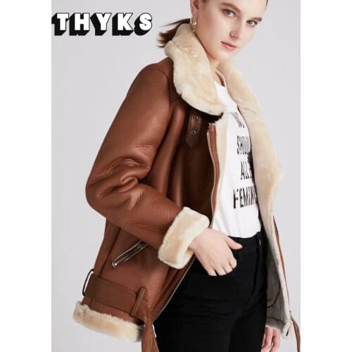 Женские красные куртки THYKS Brynn China At AliExpress