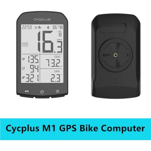CYCPLUS M1 Bike GPS Bicycle Computer Cycling Speedometer Bluetooth 4.0 ANT+ Ciclismo Power Meter for Garmin Zwift