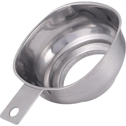 1pc Wide Mouth Lightweight With Handle Funnel Kitchen Gadget Home Stainless Steel Square Wide Mouth Funnel Diameter Oil Leakage