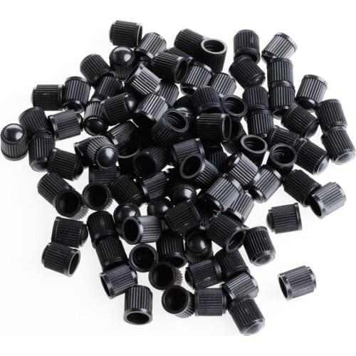 100PCS/Set Plastic Auto Car Bike Motorcycle Truck wheel Tire Valve Stem Caps Nice Gifts