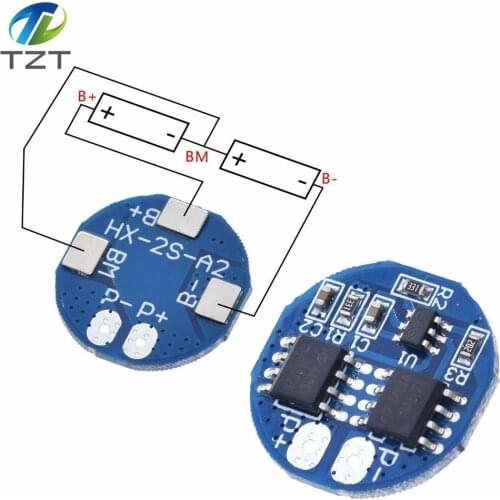 2S 5A Li-ion Lithium Battery 7.4v 8.4V 18650 Charger Protection Board bms pcm for li-ion lipo battery cell pack