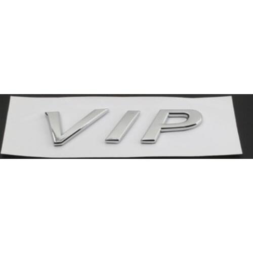 3D Auto Modified Metal Luxury VIP Car Trunk Side Seal Decal Badge Car Accessories