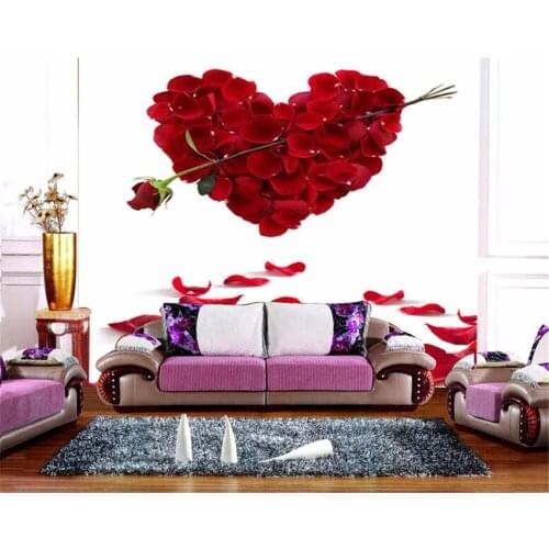 Beibehang Custom Photo Wallpaper 3D Big Wall Painting Cupid Sword Rose Art Living Room Sofa Bedroom 3D wallpaper for walls 3 d