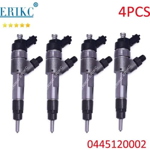 4PCS 0445120002 Diesel Injector Nozzle 500384000 Fuel Sprayer 500313105 500384284 for Bosch Iveco RENAULT TRUCKS FIAT DUCATO