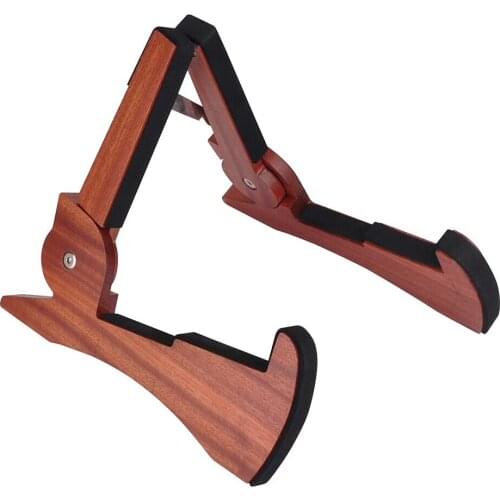 BATESMUSIC Acoustic guitar bass electric guitar Wood Stand Folk Guitar Support Guitar Accessories