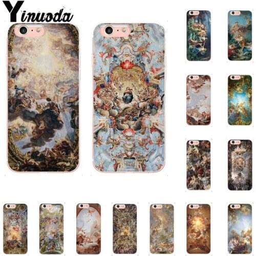 Yinuoda renaissance art painting aesthetic Phone Case for iPhone X XS MAX 6 6s 7 7plus 8 8Plus 5 5S SE XR 10 11 11pro 11promax
