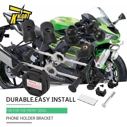 GPS Phone Holder For KAWASAKI NINJA 400 NINJA 250 2018-2019 Motorcycle Accessories Frame Bracket Support Stand Navigation