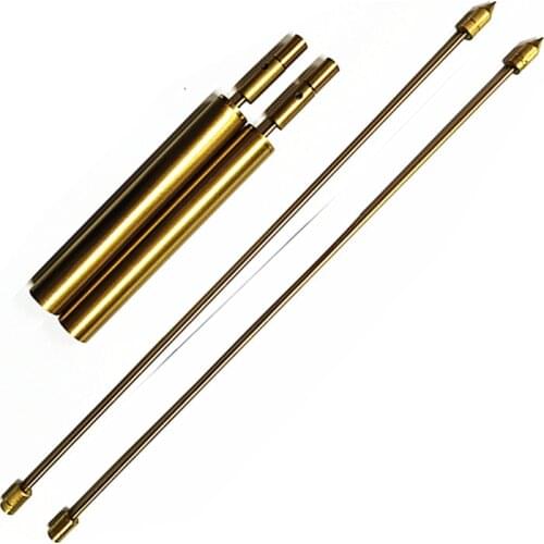 Divining Rods 100% Copper Ghost Hunting Dowsing Detector Water Witching Lost Objects Material Brass
