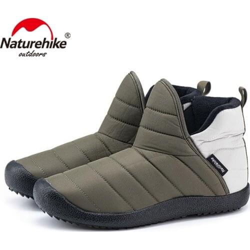 Naturehike Indoor Outdoor Winter Warm Camping Shoes Anti-Slip Cotton Shoes Casual Shoes Boot NH20FS046