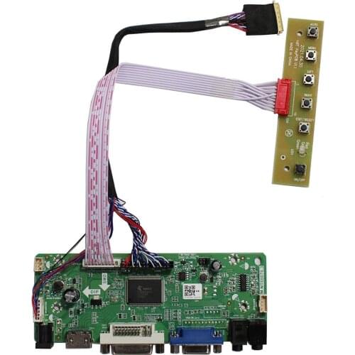 HD MI VGA DVI AUDIO LCD controller board M.NT68676 work for 17.3inch LP173WD1 B173RW01 LTN173KT01-A01 etc 1600x900 LCD panel