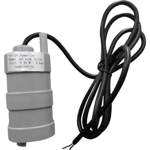 Plastic Caravan Motorhome 12V High Flow Durable Good Performance Submersible Water Pump Easy Apply Universal 14.5W Professional